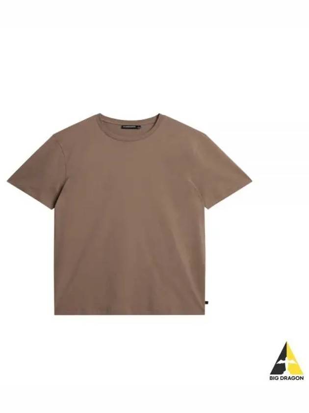 Sid Basic Short Sleeve T-Shirt Walnut - J.LINDEBERG - BALAAN 2