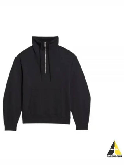 Funnel Neck Hoodie Black - HELMUT LANG - BALAAN 2