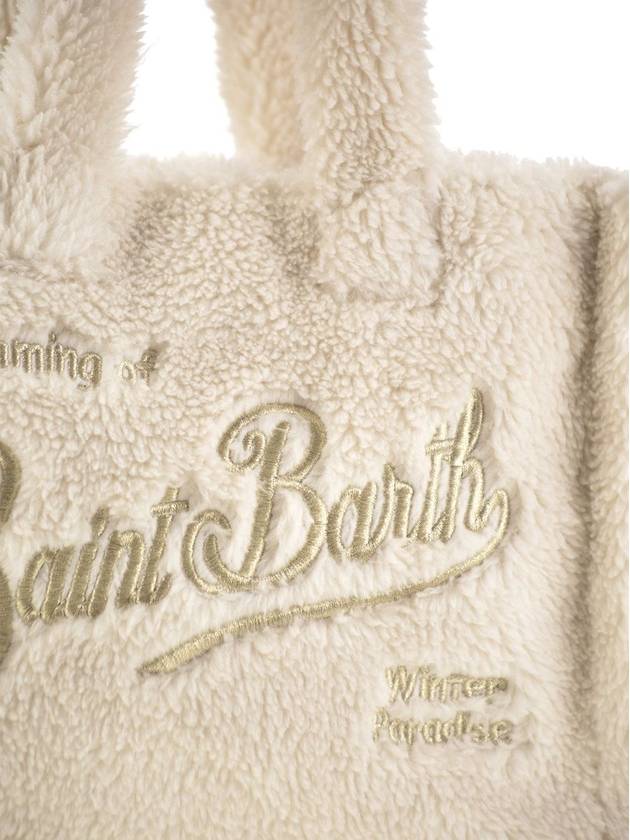 Small soft sherpa bag with Saint Barth logo and shoulder strap - MC 2 SAINT BARTH - BALAAN 5