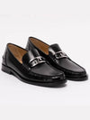 Leather Loafers Black - FENDI - BALAAN 5