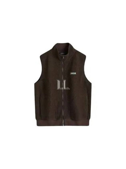 Sequoia Fleece Vest Dark Brown - A.P.C. - BALAAN 2