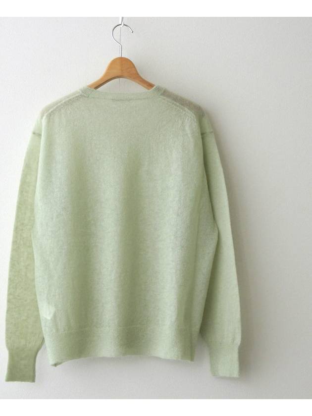 Kid mohair sheer knit pullover - AURALEE - BALAAN 2