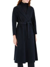 Esturian virgin wool coat navy 29016131600 012 - MAX MARA - BALAAN 3