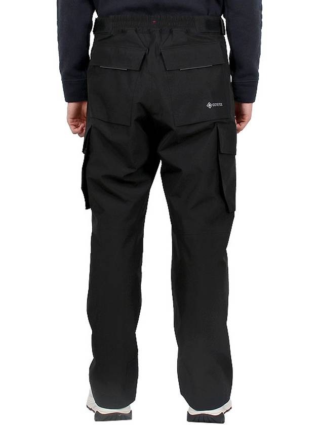 Grenoble Cargo Ski Straight Pants Black - MONCLER - BALAAN 5