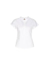 Cotton Short Sleeve Polo Shirt White - HERNO - BALAAN 2