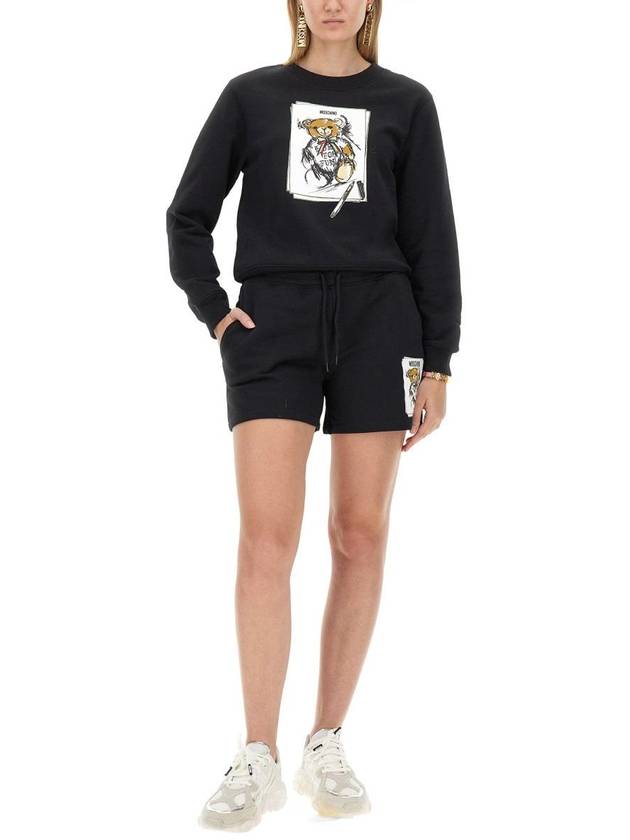 Moschino Sweatshirt Shorts - MOSCHINO - BALAAN 2