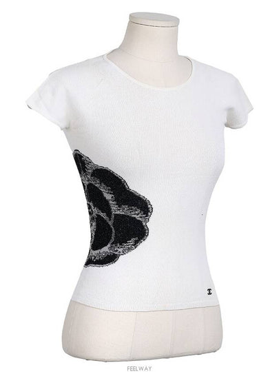 women short sleeve t shirt - CHANEL - BALAAN 2