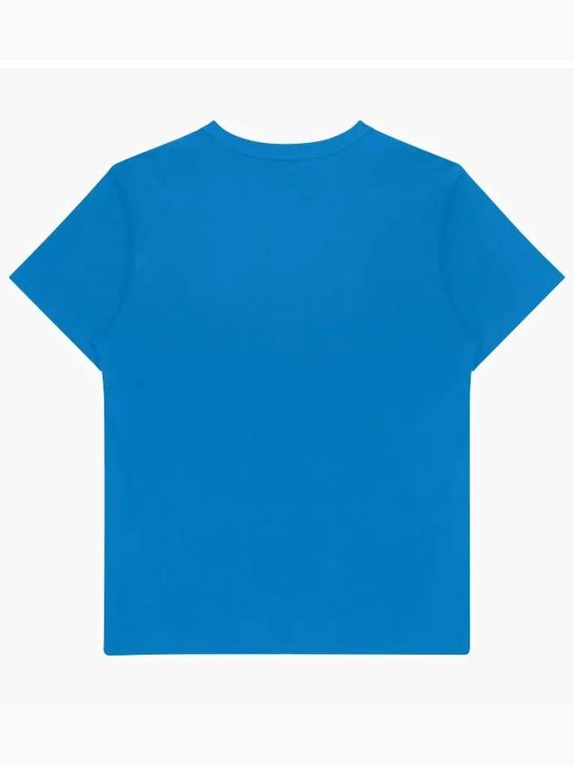 Fox Head Patch Classic Short Sleeve T-Shirt Enamel Blue - MAISON KITSUNE - BALAAN 4