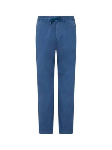 PS string banding chino pants blue - PAUL SMITH - BALAAN 1