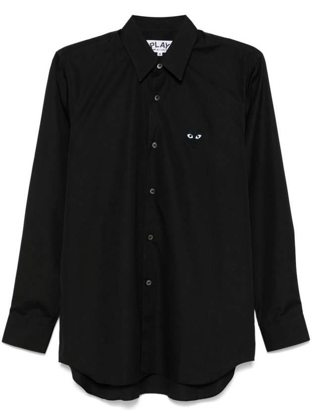 Comme Des Garçons Play Shirt With Patch - COMME DES GARCONS PLAY - BALAAN 1