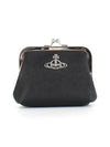 Derby Frame Coin Wallet Black - VIVIENNE WESTWOOD - BALAAN 2