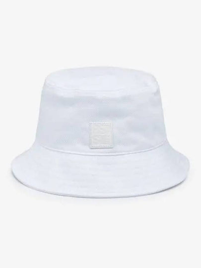 Logo Patch Bucket Hat White 231945100320010 - RAF SIMONS - BALAAN 1