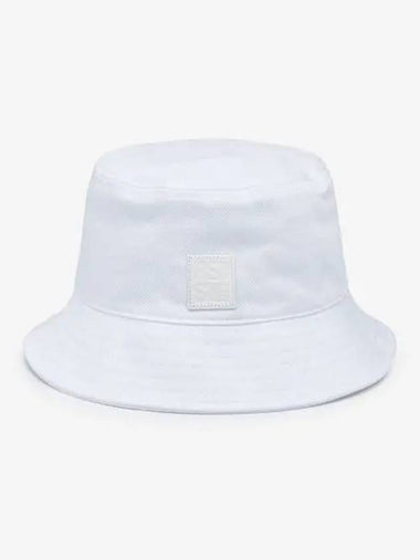 Logo Patch Bucket Hat White 231945100320010 - RAF SIMONS - BALAAN 1