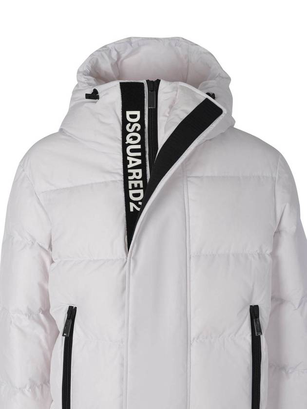 quilted down padding white - DSQUARED2 - BALAAN 5