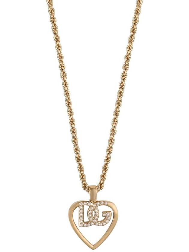 Dolce & Gabbana Logo Charm Necklace - DOLCE&GABBANA - BALAAN 2