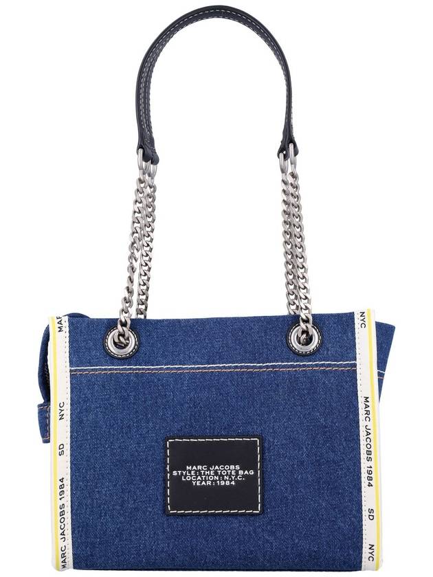 The denim chain small tote bag - MARC JACOBS - BALAAN 4