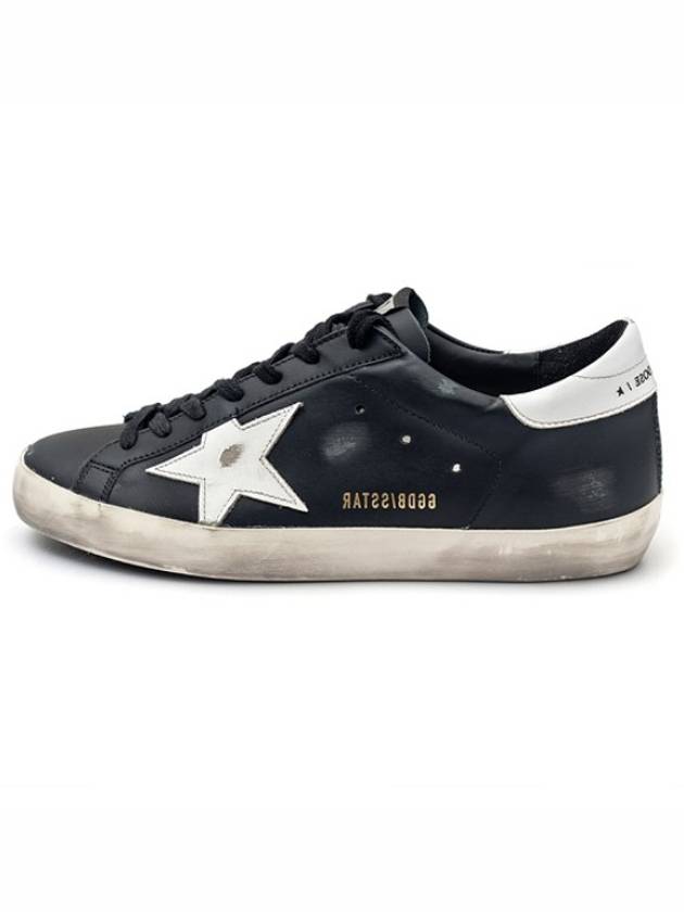 Superstar White Tab Sneakers Black - GOLDEN GOOSE - BALAAN 5