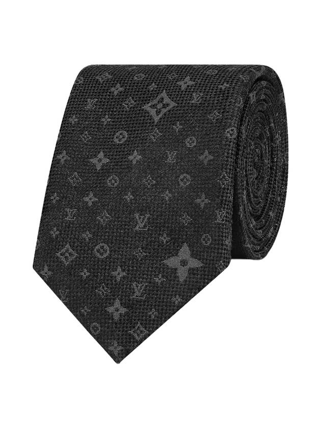 MNG Stars Tie Black - LOUIS VUITTON - BALAAN 1