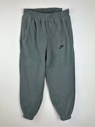 Club Polar Fleece Training Track Pants Grey - NIKE - BALAAN 2