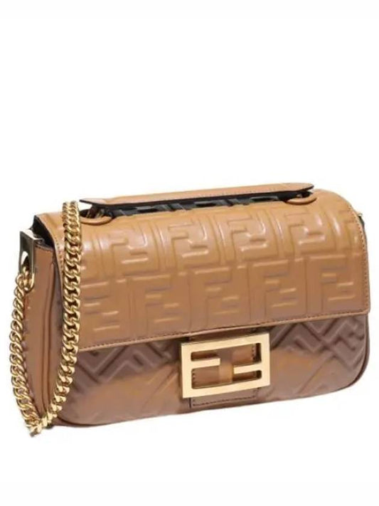 Baguette Chain Midi Nappa Leather Bag Women s Shoulder - FENDI - BALAAN 1