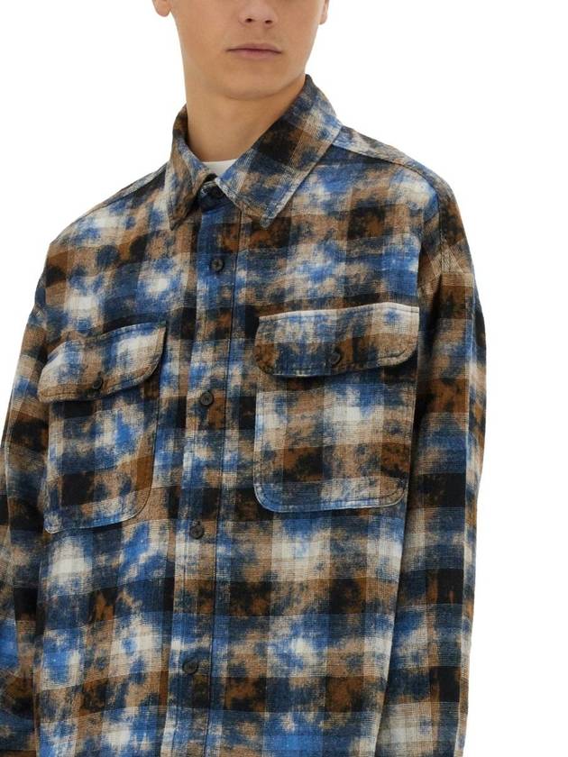 Palm Angels Plaid Shirt - PALM ANGELS - BALAAN 4