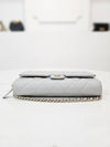 WOC Classic Caviar Phone Holder Gray Two Way Cross Bag AP1744 - CHANEL - BALAAN 5