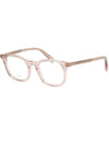 Glasses frame CL50058I 074 transparent pink square horn - CELINE - BALAAN 7