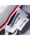 Engineered 4 Bar Medium Weight Jersey Oversized Long Sleeved T-Shirt Light Grey - THOM BROWNE - BALAAN 8