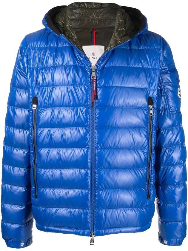 Nylon Gallion Glossy Hood Padding Blue - MONCLER - BALAAN 1