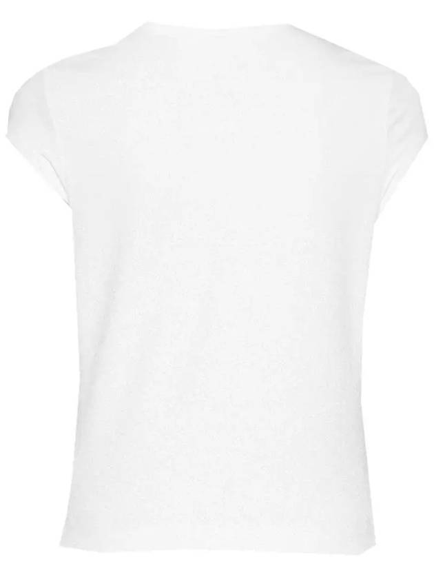 T Angie Peekaboo Logo Short Sleeve T-Shirt White - DIESEL - BALAAN 4