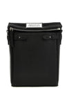 5AC Zipper Calf Leather Messenger Bag Black - MAISON MARGIELA - BALAAN 1