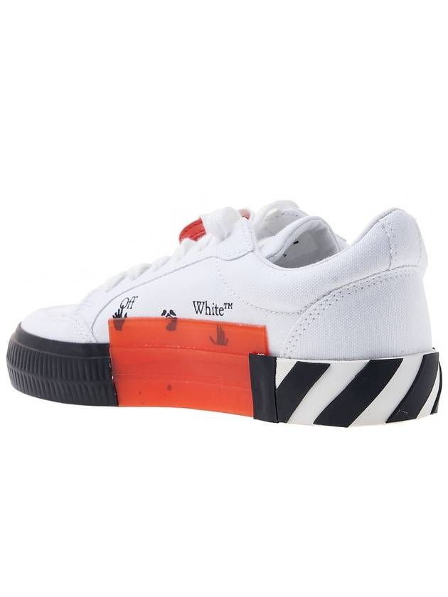 Vulcanized Low Top Sneakers White Blue - OFF WHITE - BALAAN 4