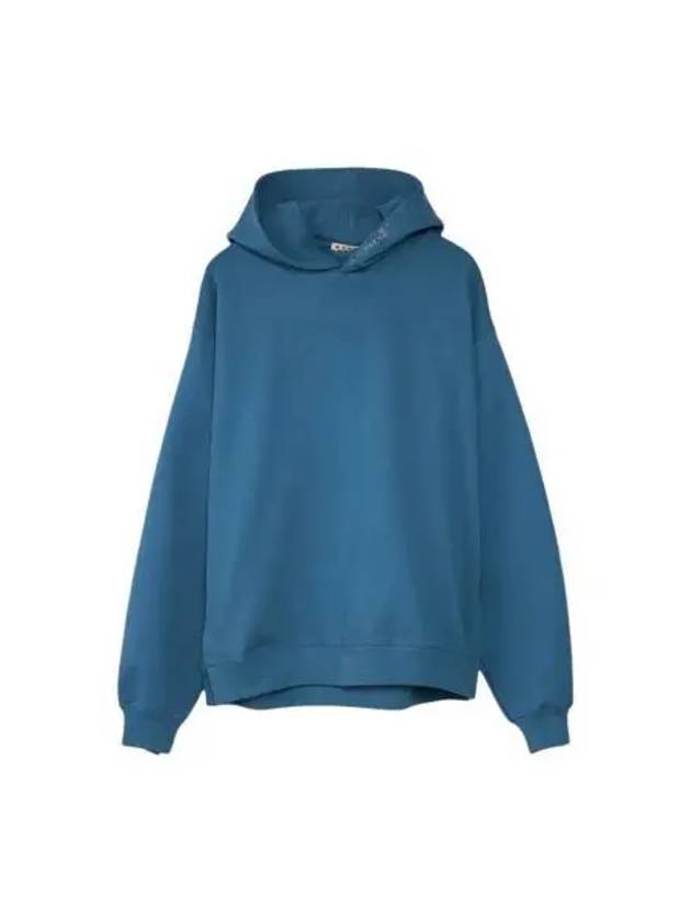 Embroidered Logo Hoodie Opal - MARNI - BALAAN 2