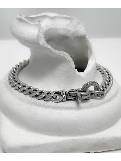 7mm Clip Classic Chain Bracelet Vintage Silver - BLESSED BULLET - BALAAN 2