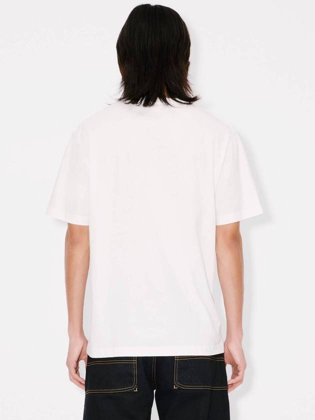 Pop Print Short Sleeve T-Shirt White - KENZO - BALAAN 6