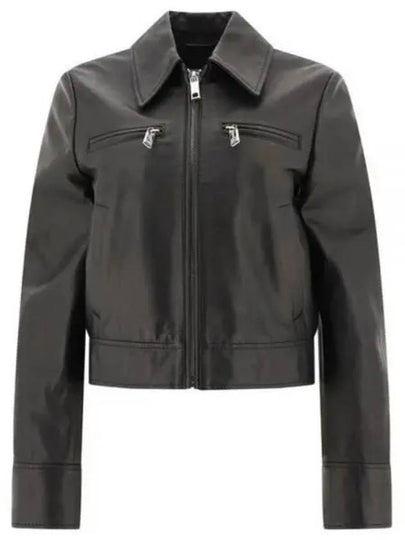 Bolsena Leather Jacket Black - MAX MARA - BALAAN 2