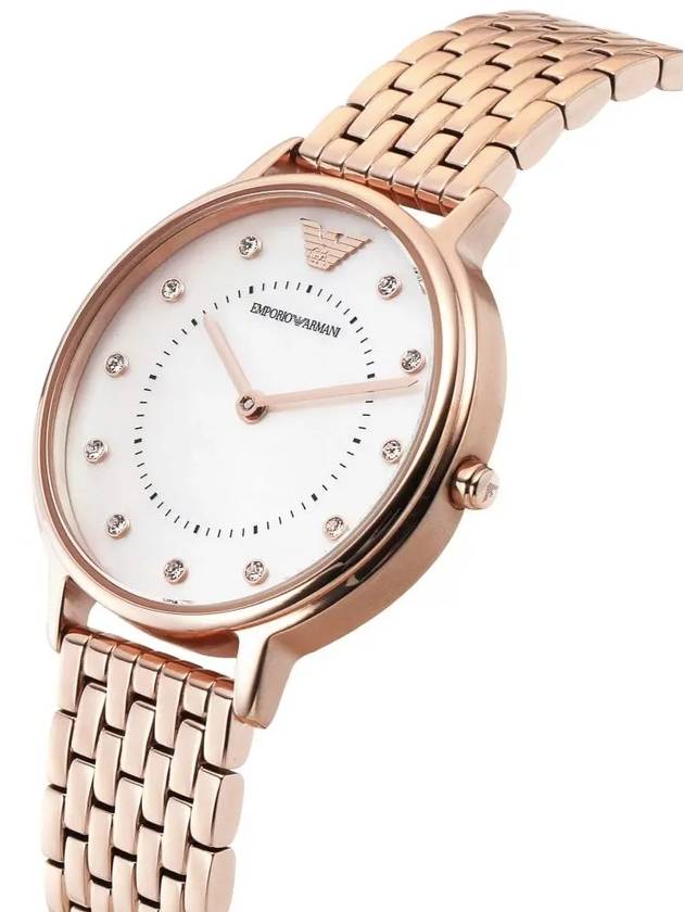 Women’s Kappa Mother Of Pearl Dial Metal Watch Rose Gold - EMPORIO ARMANI - BALAAN 4