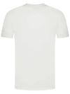 Logo Short Sleeve T-Shirt Gauze White - CP COMPANY - BALAAN 4