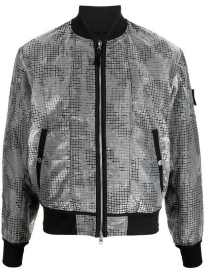 Shadow Project Zipped Bomber Jacket Black - STONE ISLAND - BALAAN 2