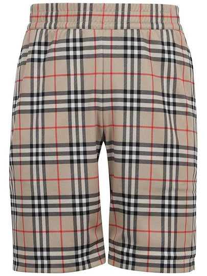 Vintage Check Technical Twill Shorts Beige - BURBERRY - BALAAN 2