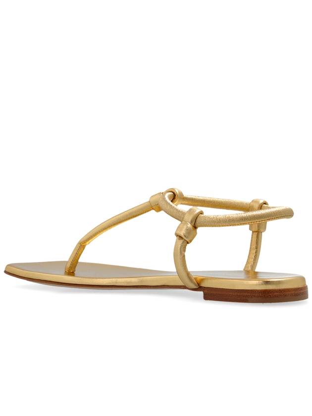 Gianvito Rossi Sandals Juno, Women's, Gold - GIANVITO ROSSI - BALAAN 5