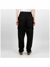 Creatch Cargo Desostring Cotton Straight Pants Black - RICK OWENS - BALAAN 5