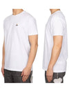 Chest ORB Logo Short Sleeve T-Shirt White - VIVIENNE WESTWOOD - BALAAN 4