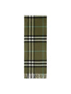 Check Cashmere Scarf Shrub - BURBERRY - BALAAN 4