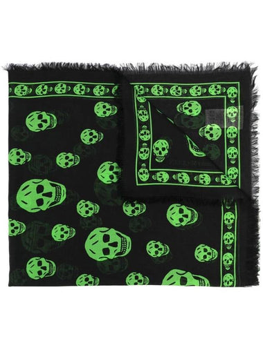 Alexander McQueen Scarfs Black - ALEXANDER MCQUEEN - BALAAN 1