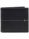 Center Stitch Half Wallet Black - TOD'S - BALAAN 3