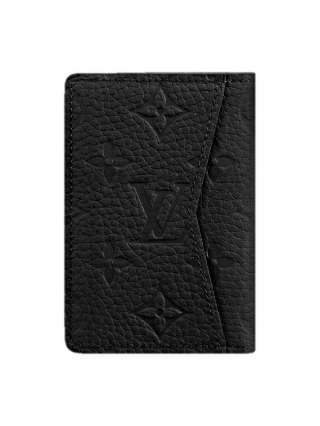 Pocket Organizer Card Wallet Black - LOUIS VUITTON - BALAAN 3