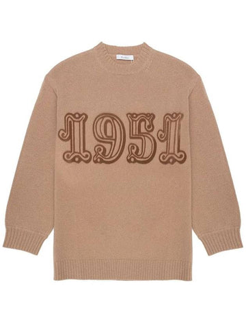 Fido wool sweater camel FIDO 003 - MAX MARA - BALAAN 1