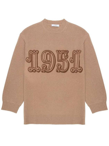 Fido wool sweater camel FIDO 003 - MAX MARA - BALAAN 1