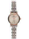 Giani Two Tone Dial Watch Silver Rose Gold - EMPORIO ARMANI - BALAAN 2